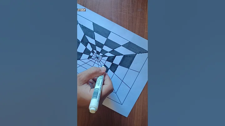 3D Drawing || Amazing 3D art #3dart #drawing #blackinkarts #viralvideo