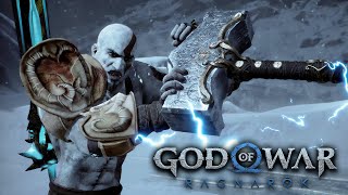 TRUE GOW3 KRATOS Boss Battle VS Thor - WITH OLD GOW3 MUSIC! (God of War Ragnarok Valhalla Mod)