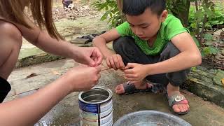 Lisa Daily Life - Lisa Shows How To Make Weird Food: Stink Bugs Roasted With Lemon Leaves
