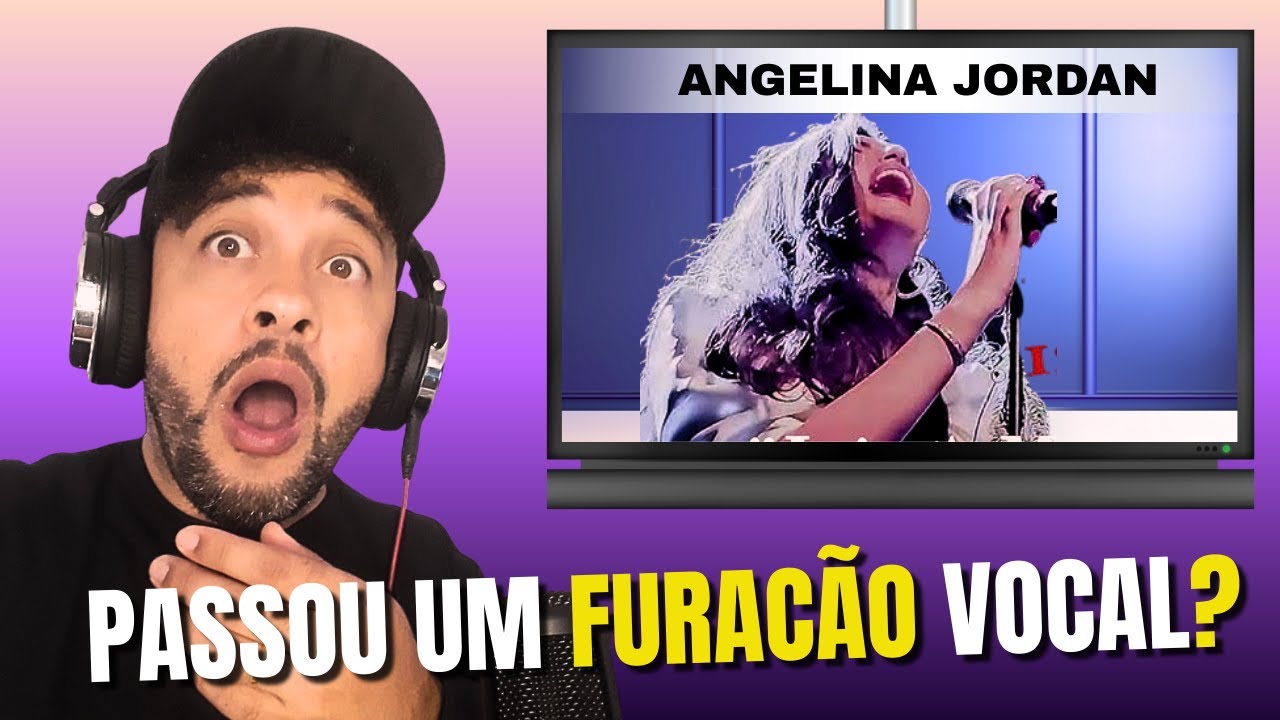 ANGELINA JORDAN LIGOU O MODO FERA 😳🔥