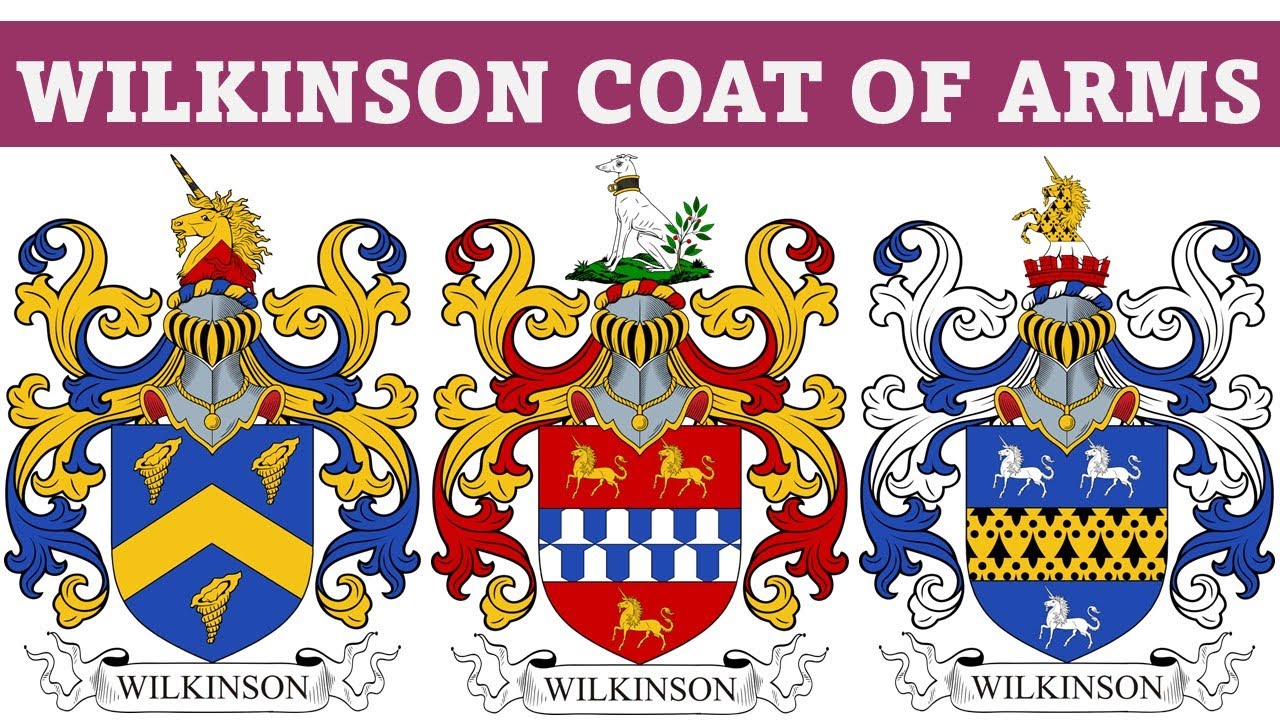 Wilkinson Coat of Arms & Family Crest - Symbols, Bearers, History