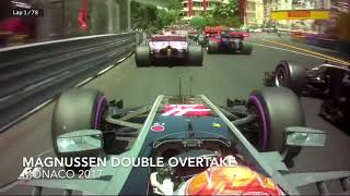 Kevin Magnussen awesome overtakes compilation