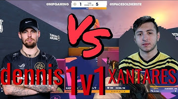 dennis vs  XANTARES 1v1 [ak47] [Nip vs Space Soldiers] // BLAST Pro Series