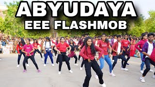 #1 FLASHMOB ABYUDAYA EEE Farewell 2K24 |Farewell to R-18 Batch ||21-March-2K24|@RGUKT RK VALLEY