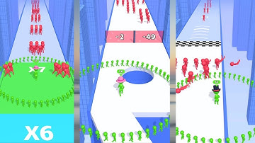 Circles Run 3D Android / Ios Mobile All Levels Gameplay Walkthrough Level 51-60