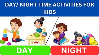 子どものための昼間のアクティビティと夜のアクティビティを学ぶ｜子どものための朝と夜のルーティン screenshot 4