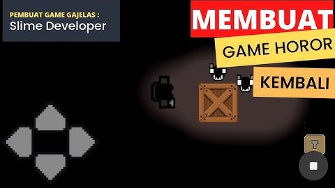 MEMBUAT GAME HOROR LAGI DI MAX2D || GAME MAKER