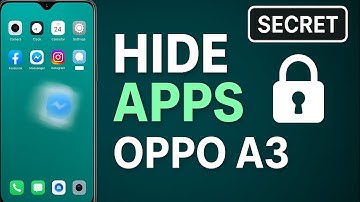 "How to Hide Apps on OPPO A3 | Step by Step Guide"