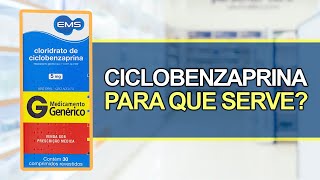 Para que serve Cloridrato de Ciclobenzaprina? - Bula Simples