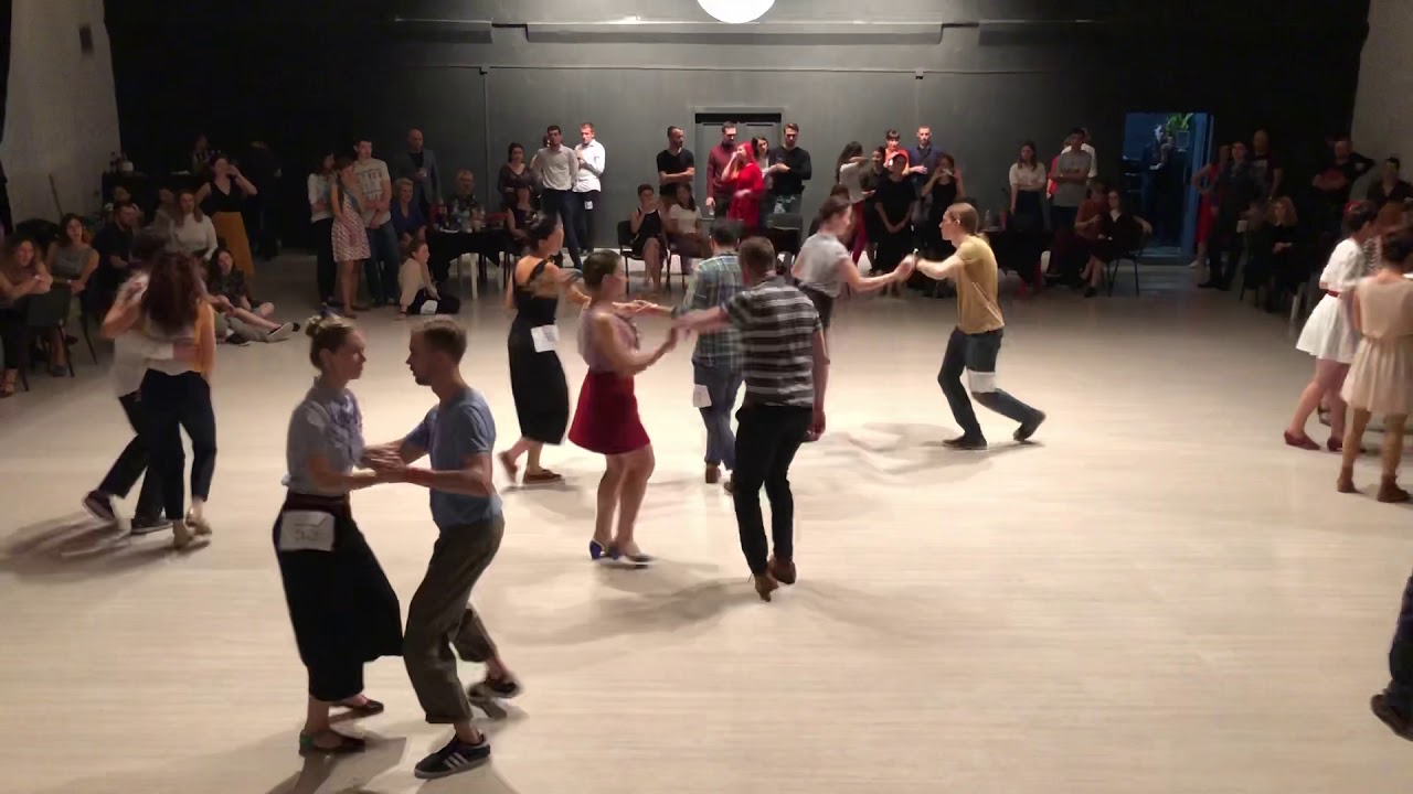 Lindy Hop Mix & Match Open. Prelims. Heat 3,  song 1