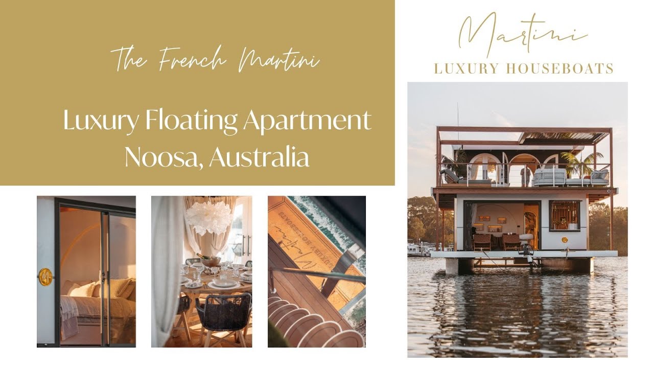 Unique luxury living - a floating apartment on the Noosa River
