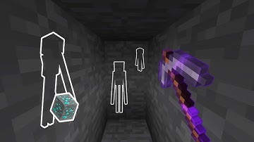 XRAYING Endermen in Hypixel UHC