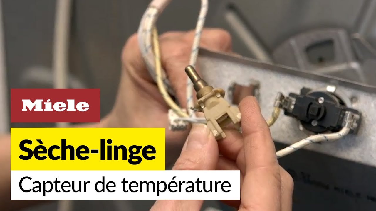 Comment remplacer la sonde thermostat de son sèche linge ? 