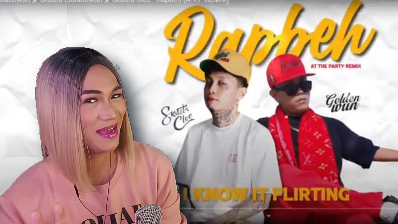 Goldenwun Skusta Clee Rapbeh A T P REMIX REACTION VIDEO - YouTube