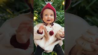 Custom Photo Cute Baby Acrylic Ornament - Personalized Christmas Gift For Your Family 891413