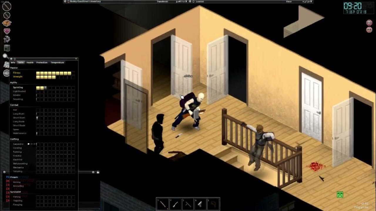 Joe Biden gets bitten in Project Zomboid YouTube