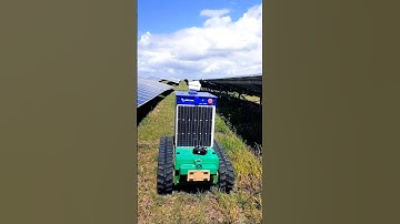 “Thermography Robot ke Saath Solar Plant ke Andar #thermographyrobot   #solarenergy #vlog #robotics