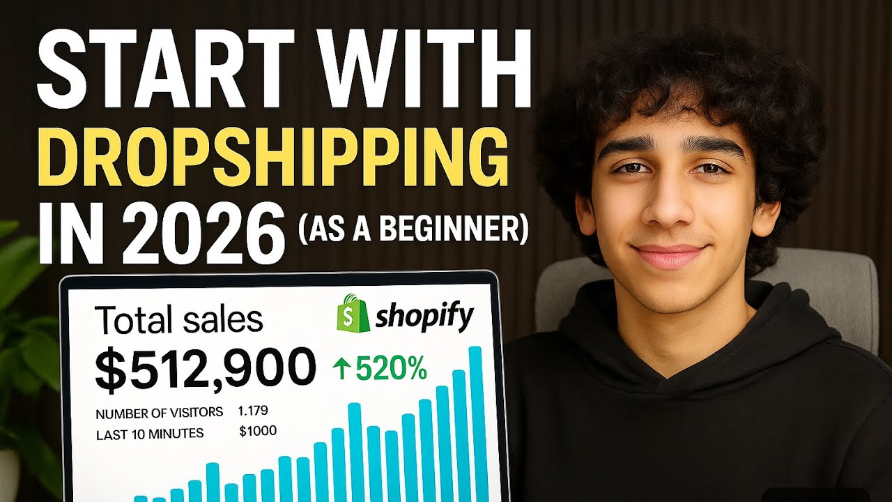 Easiest Way To Start Dropshipping in 2026 (FOR BEGINNERS) - YouTube