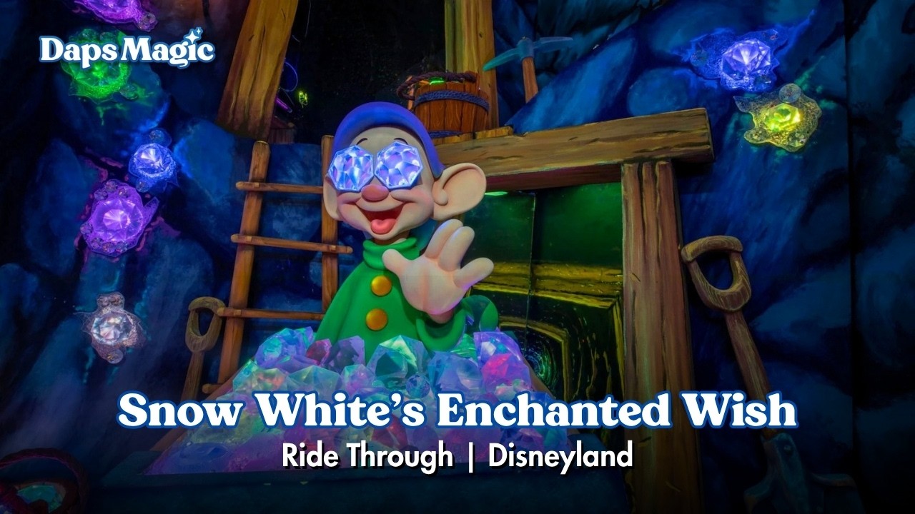 Snow White's Enchanted Wish Ride Through | Disneyland Resort 2026   4K