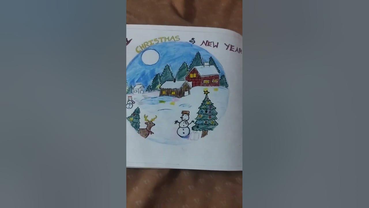 christmas drawing YouTube