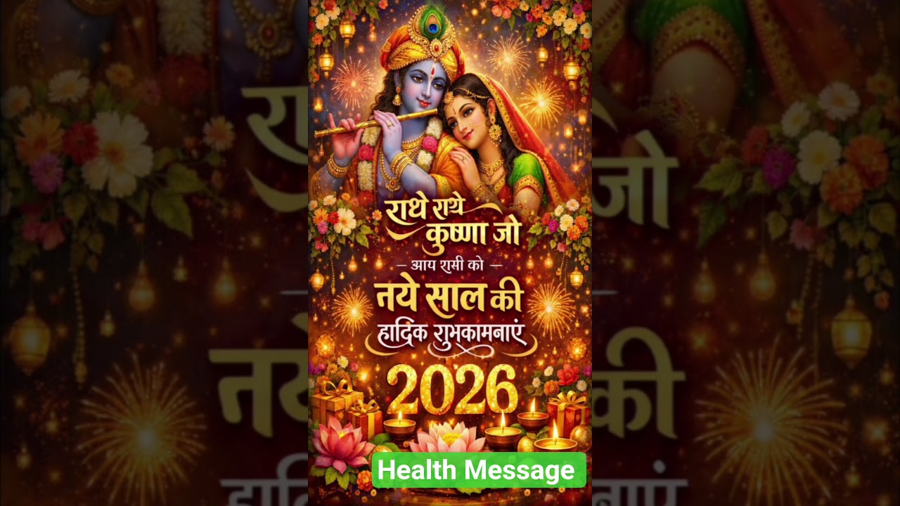 आप सभी को नववर्ष की हार्दिक शुभकामनाएं 