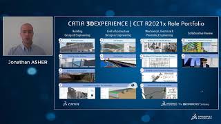 CATIA 3DEXPERIENCE CCT R2021x role portfolio: J. ASHER, Dassault Systemes overview for #BeyondBIM