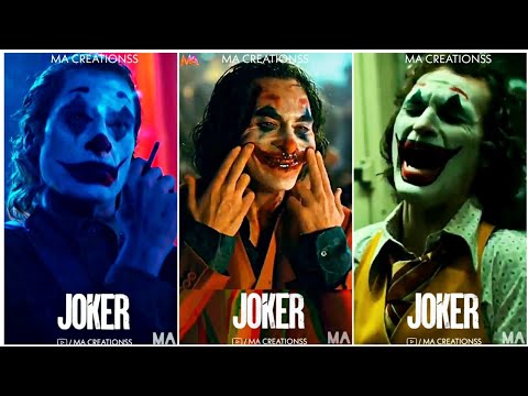 Joker Attitude WhatsApp Status | New Mood off WhatsApp Status | Joker Status | Full screen Status