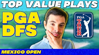 PGA DFS Picks: Best Golf DFS Value Plays for Mexico Open 2024