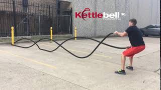 How to Perform Alternating Waves- Battle Ropes