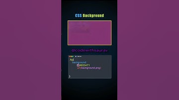 CSS Background || #CSS #Backgrounds #CodingWithSaurav   #shorts #shortvideo