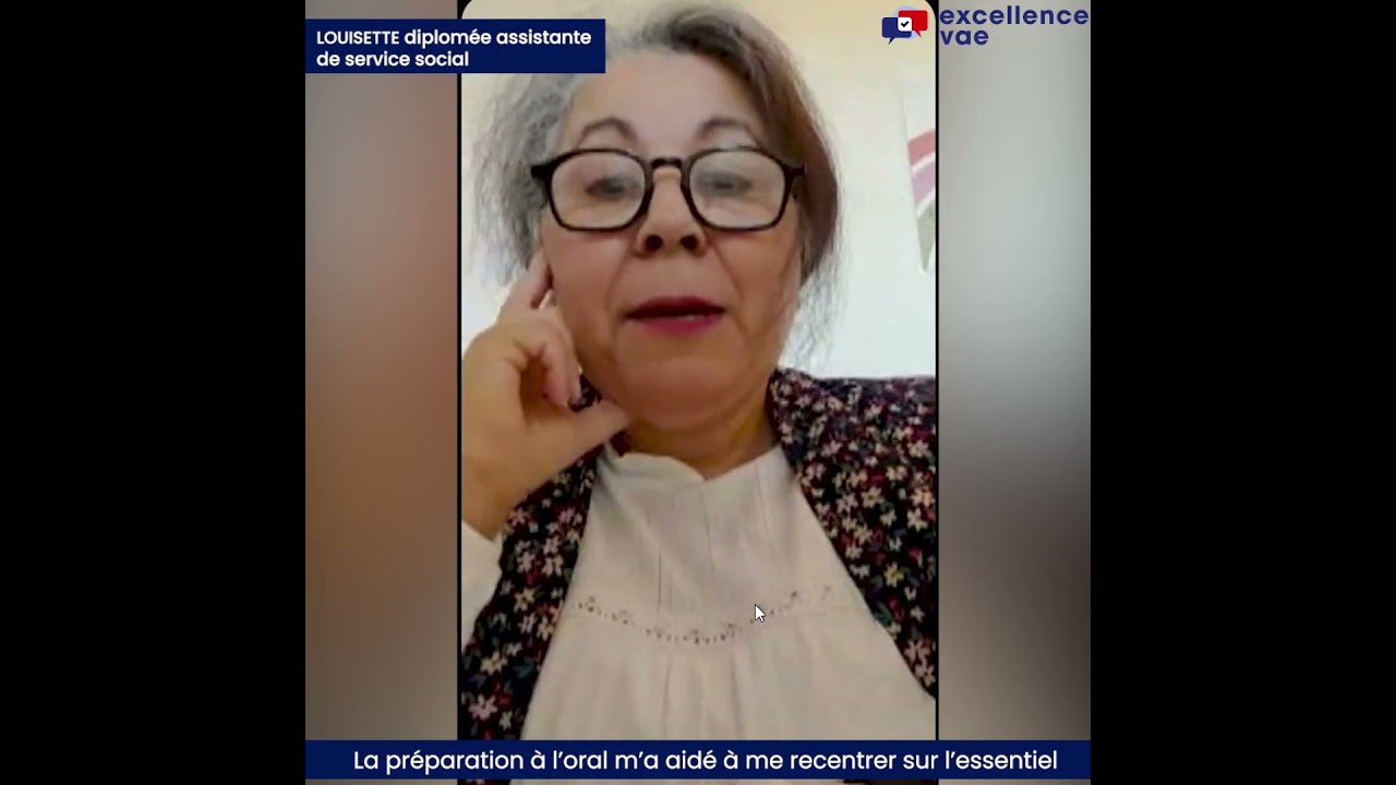 Excellence VAE : La préparation oral dans les conditions du jury