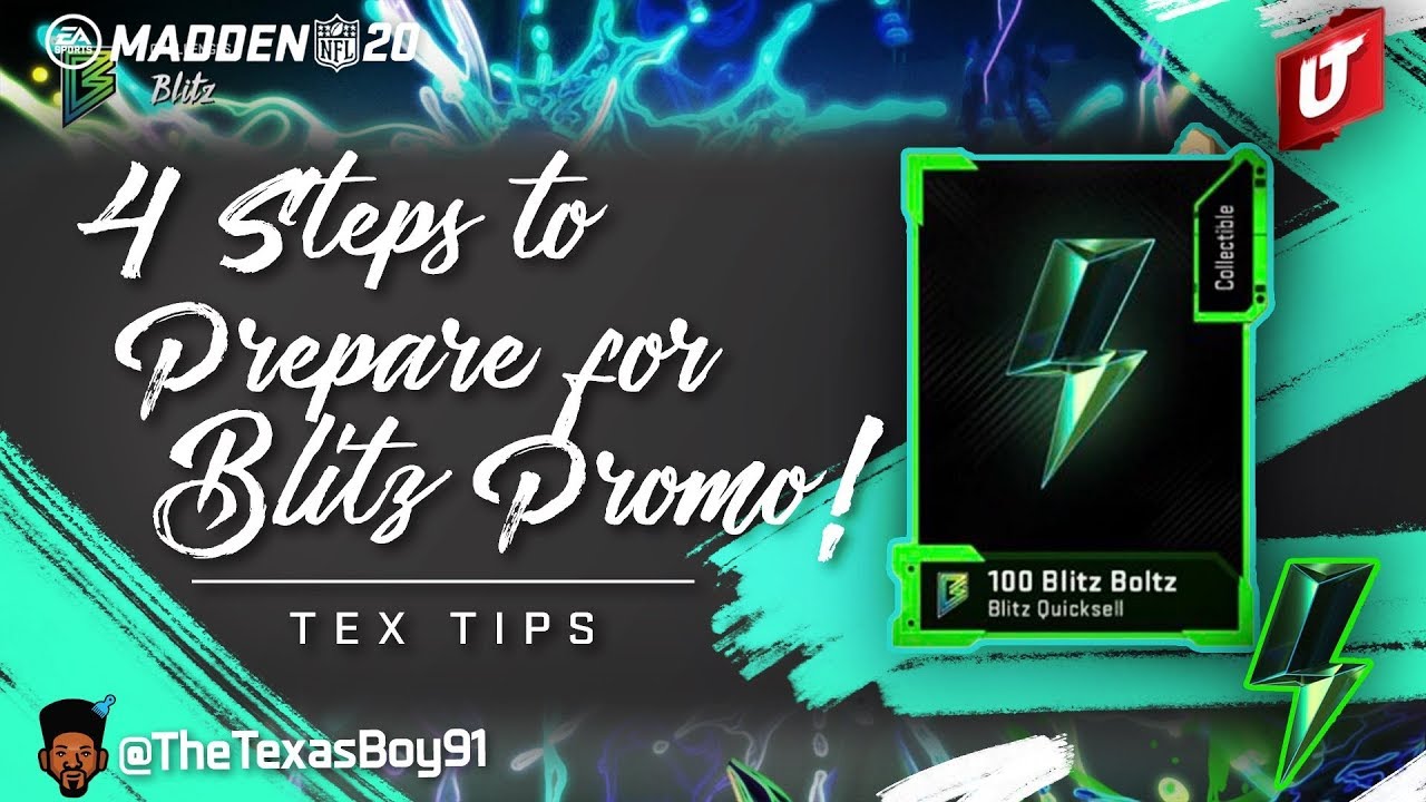 4 Ways To Prepare For The Upcoming Blitz Promo | 