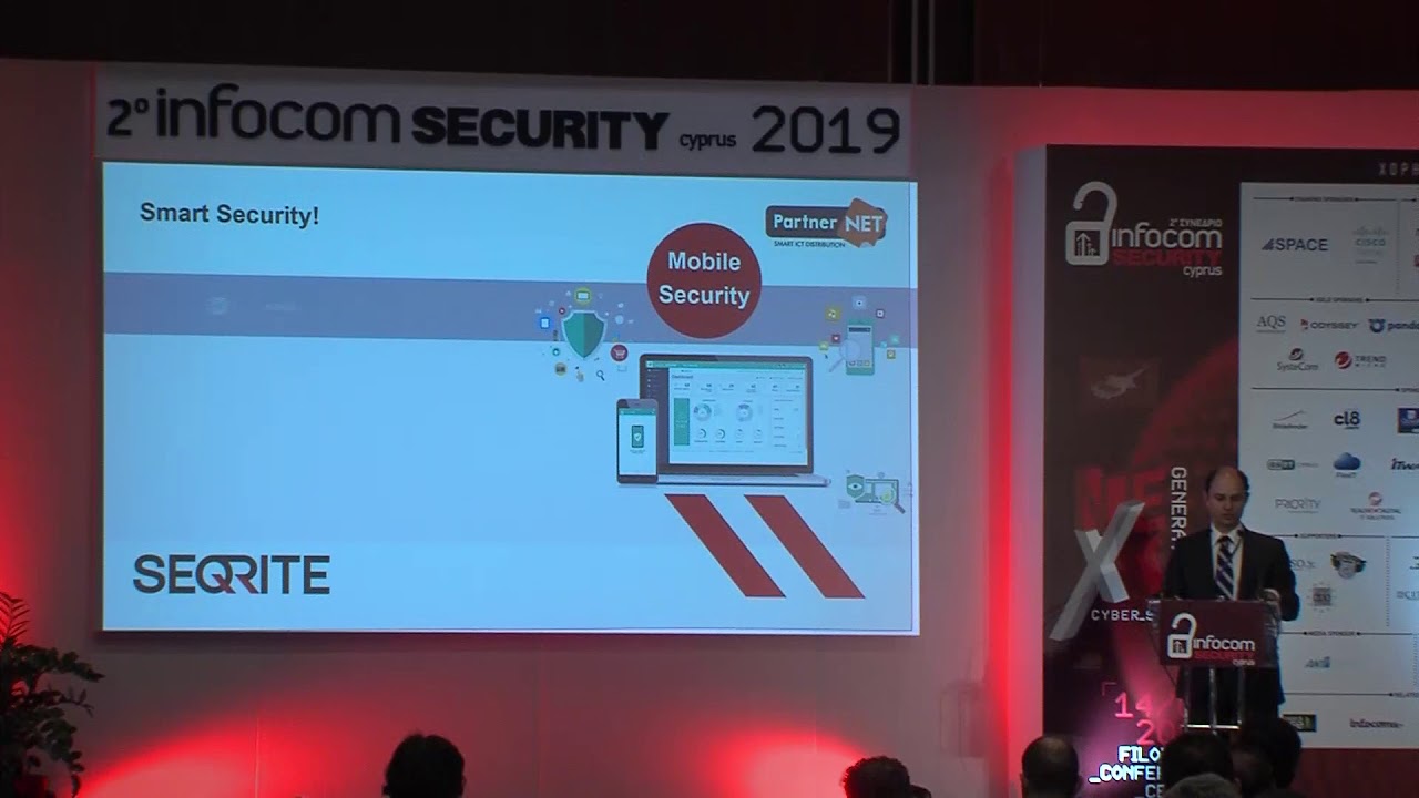 Angelo Gentili – Business Development Director, PartnerNet @ 2nd InfoCom Security Cyprus 2019