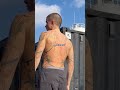 Fresh vs healed tattoo #nonbinary #fitness