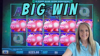 Big Win on Piggy Bankin' & Cash Crop #slots #casino #slotmachine