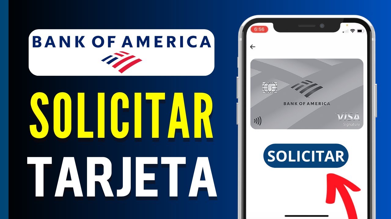 Cómo solicitar tarjeta de crédito en Bank of America en línea