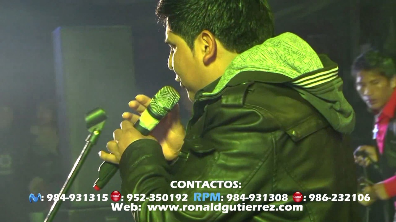 Ronald Gutiérrez - La Colegiala (Vivo)