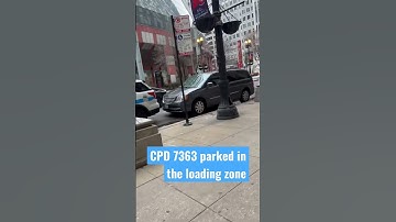Loading Zones As Parking Spaces #chicago #hypocrite #policecorruption #shortsvideo #shortsvideo