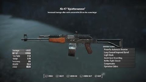 "Splattercannon" Test - Fallout 4