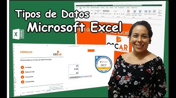 Tipos de Datos en Microsoft Excel
