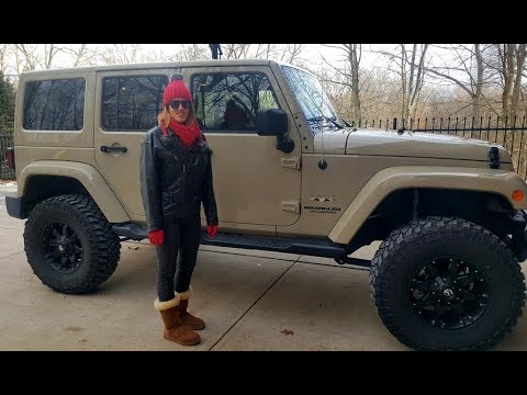 112 Jeep Wrangler, A WOMAN's Perspective!! - YouTube