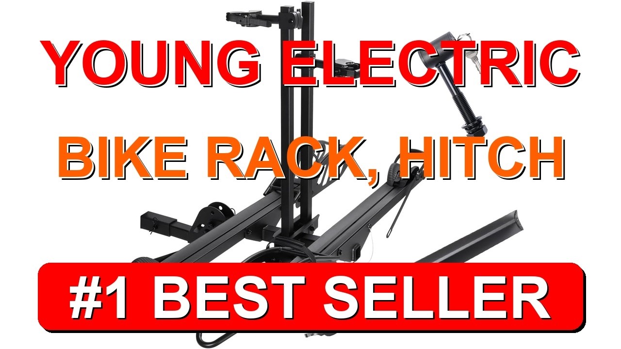 Young Electric Bike Rack Hitch Mount Platform E Bike Rack with Ramp Fits Car - B0DTHKC6K6
