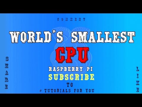 01 || INTRODUCTION TO RASPBERRY PI @ TUTORIALS FOR YOU @ - YouTube