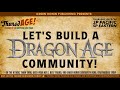 Lets build a dragon age rpg community with disembodied troy