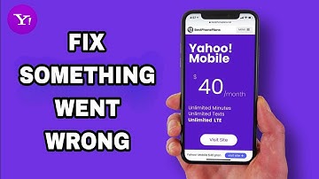 How To Fix And Solve Yahoo Mail Something Went Wrong | Final Solution