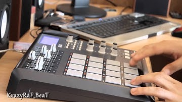 KrazyRaF - track: [AraabMuzik - We All Up in Here] Live on Akai MPD 26