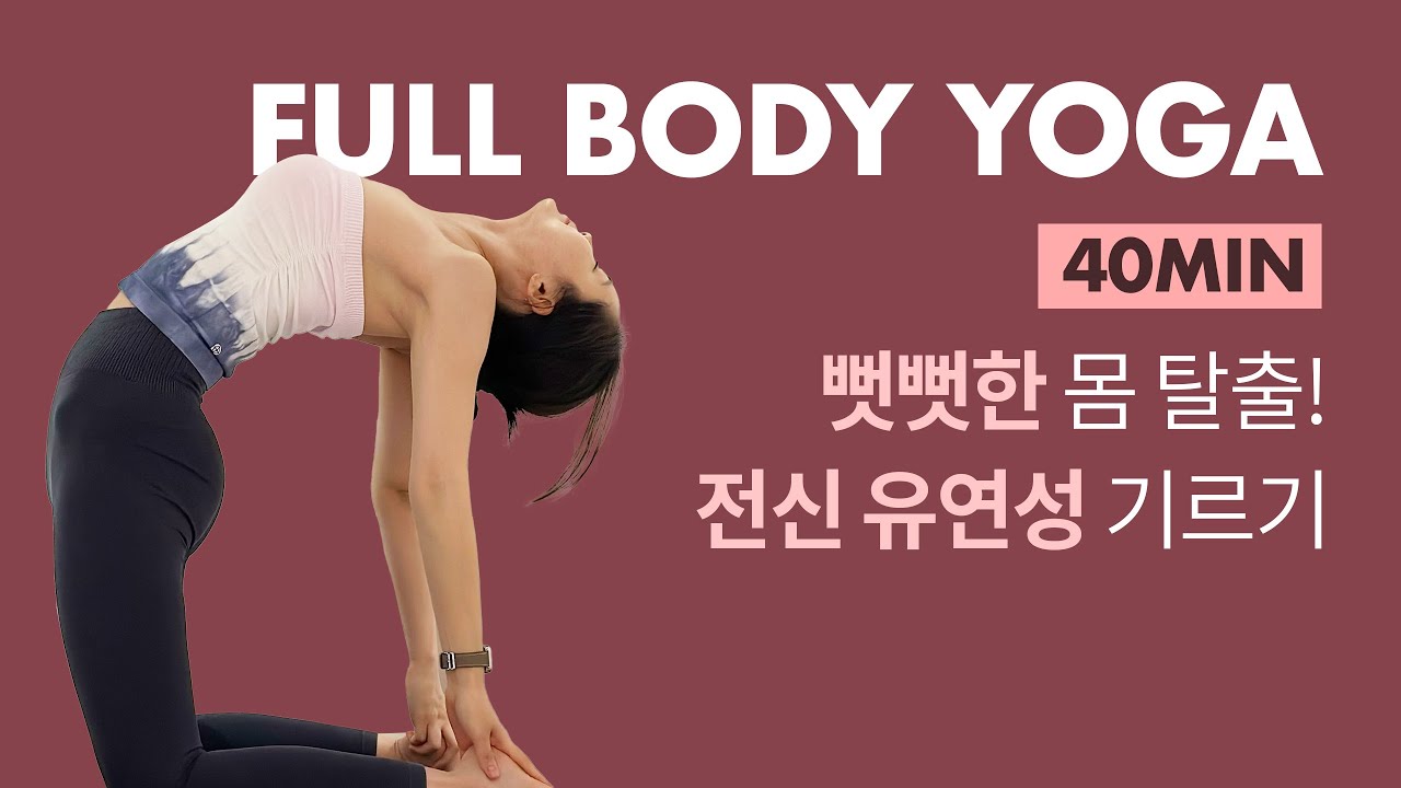 전신 유연성을 위한 요가 |  Full Body STRETCH YOGA for Flexibility