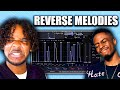 HOW PIERRE BOURNE MAKES REVERSE BEATS FROM SCRATCH!!