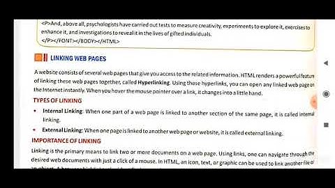 Links in HTML by Dr Surya Pratap Singh