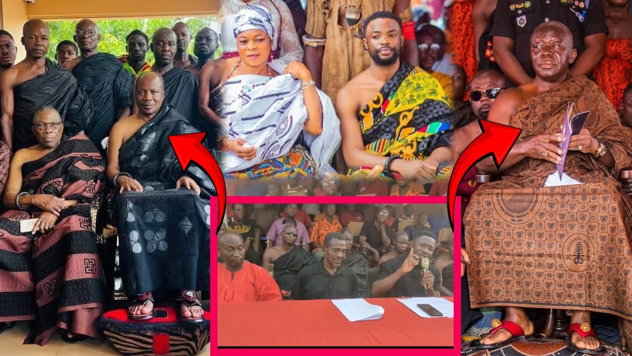 As3m Aba😳Sampa Samodua Tre@tened Asantehene Over Sampa Stool- Calls Prez Mahama to Intervein